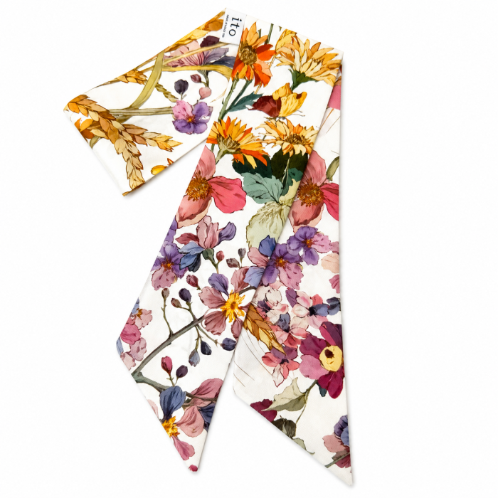 Jedwabne twilly "Flora Vintage"