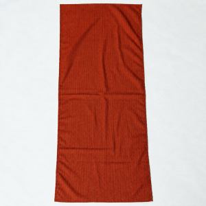 Collar Scarf Noto – rozłożona bawełniana apaszka męska terracotta