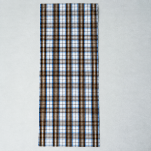 Collar Scarf Todi – rozłożona bawełniana apaszka męska w kratę