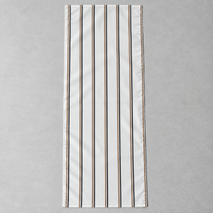 Collar Scarf Lerici – rozłożona bawełniana apaszka męska w paski