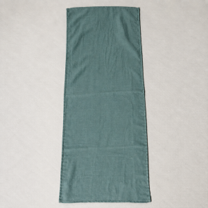 Collar Scarf Noli – rozłożona błękitna apaszka męska z bawełnianego muślinu